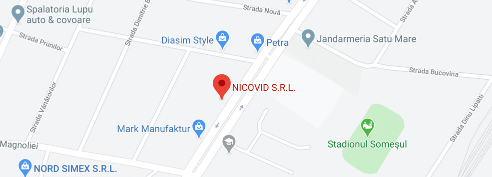 imagine hartă adresă Nicovid